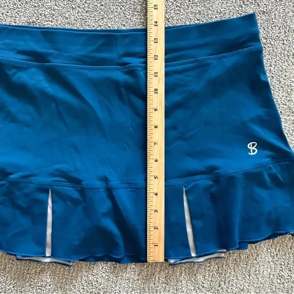 Sofibella Flavor‎ Of Wine 13" Pleated Tennis Skirt Size XL - Picture 7 of 9